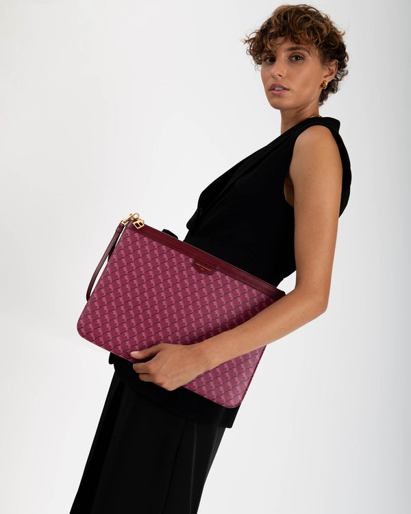POUCH GM MONOGRAM - Burgundy