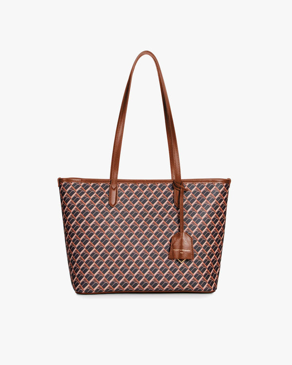 TOTE MONOGRAM PM - Brun