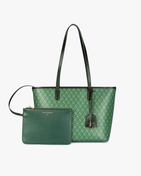 TOTE MONOGRAM PM - Green