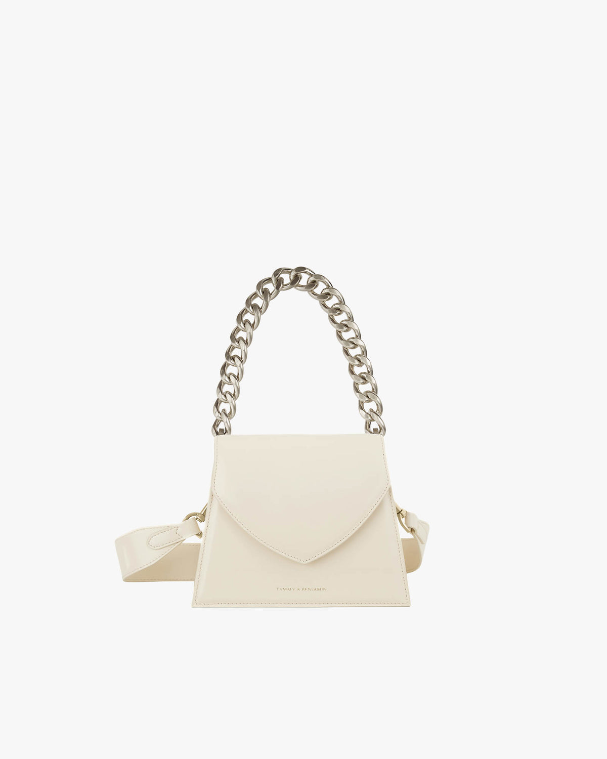 GABRIELLE - Ivoire|upsale-option--chaine-40-cm-metal-argente-1