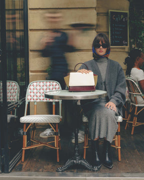 ALEXIA MINI - Colourblock Bourbon