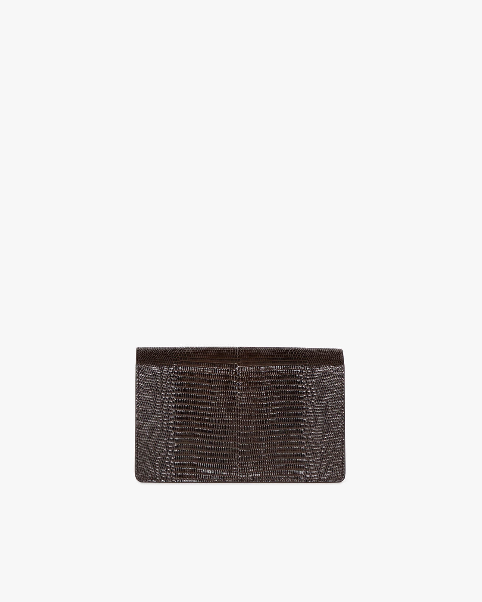 ELEANOR - Brown - Lizard embossed