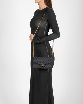 ELEANOR - Black monogram