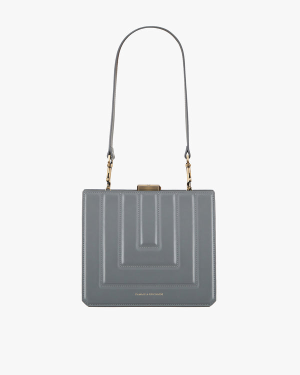 JUDE - Quilted asphalte grey