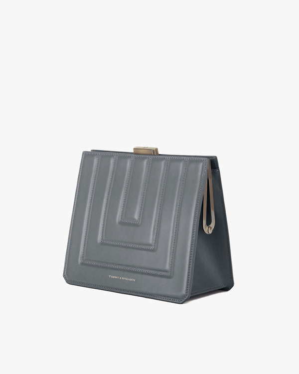 JUDE - Quilted asphalte grey