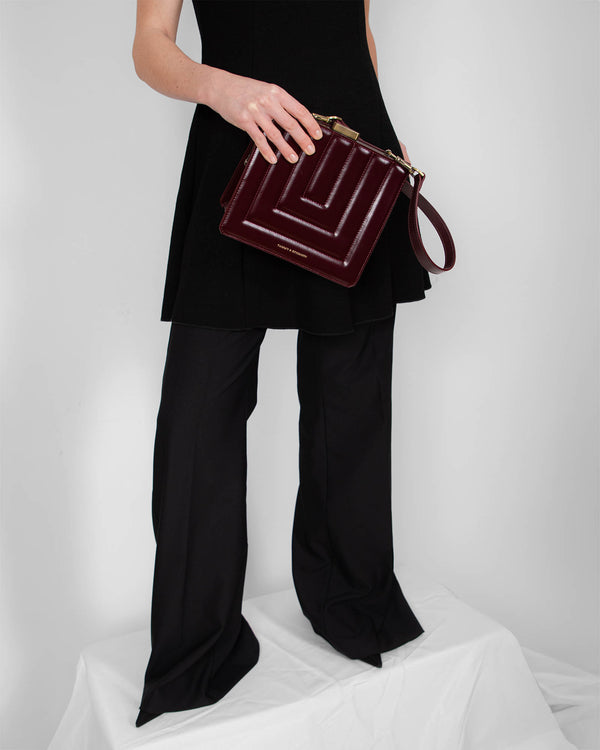 JUDE - Mahogany quilted