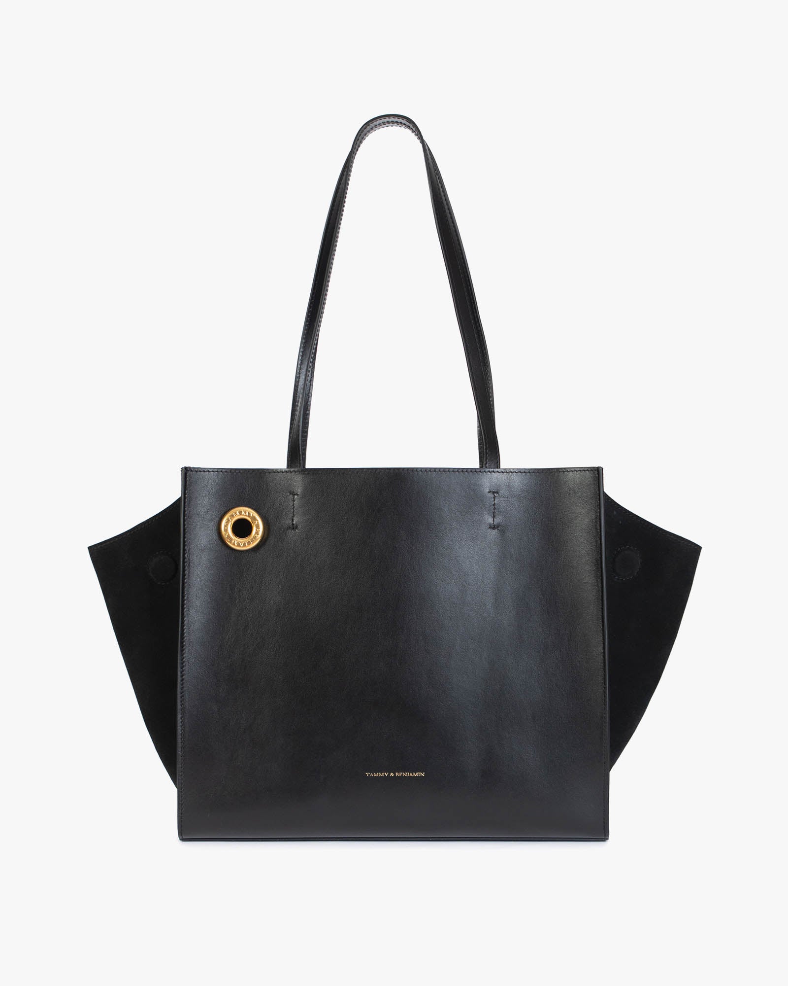 banana republic black leather backpack LEXI MM