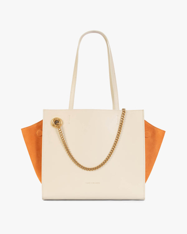 LEXI - Taupe and Orange