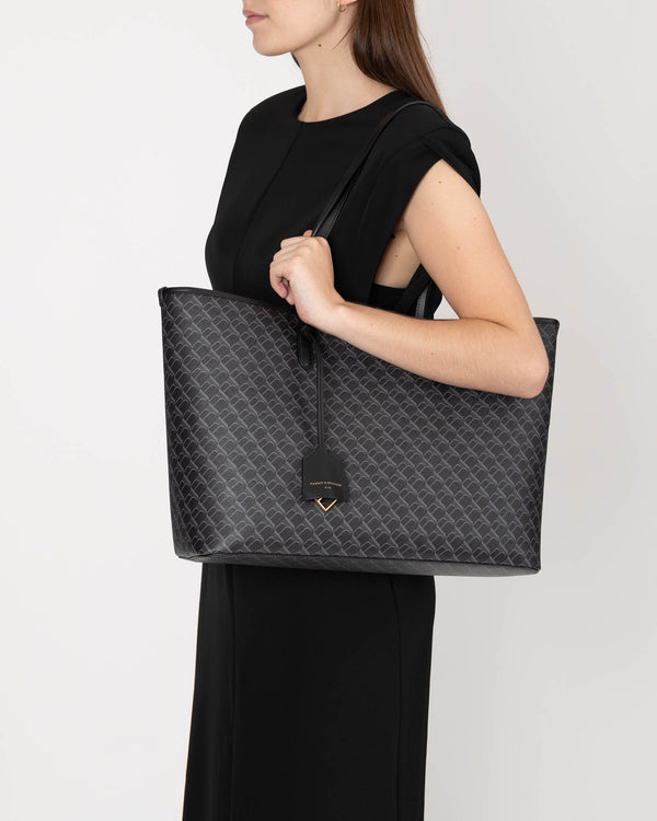 TOTE MONOGRAM - Noir
