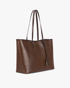 TOTE SHOPPER - Brown chocolate