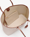 TOTE MONOGRAM - Tan & brown