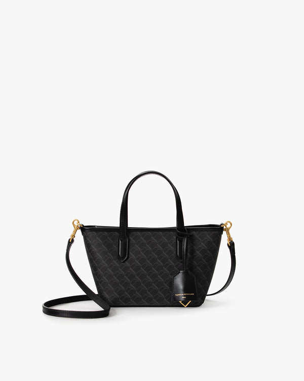 SHOPPER NANO - Black monogram