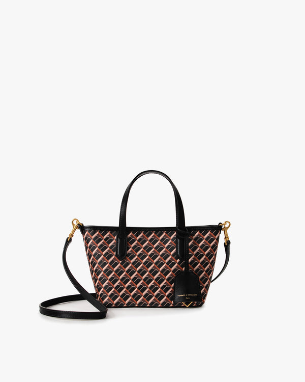 SHOPPER NANO - Brown and black