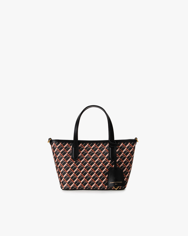 SHOPPER NANO - Brown and black