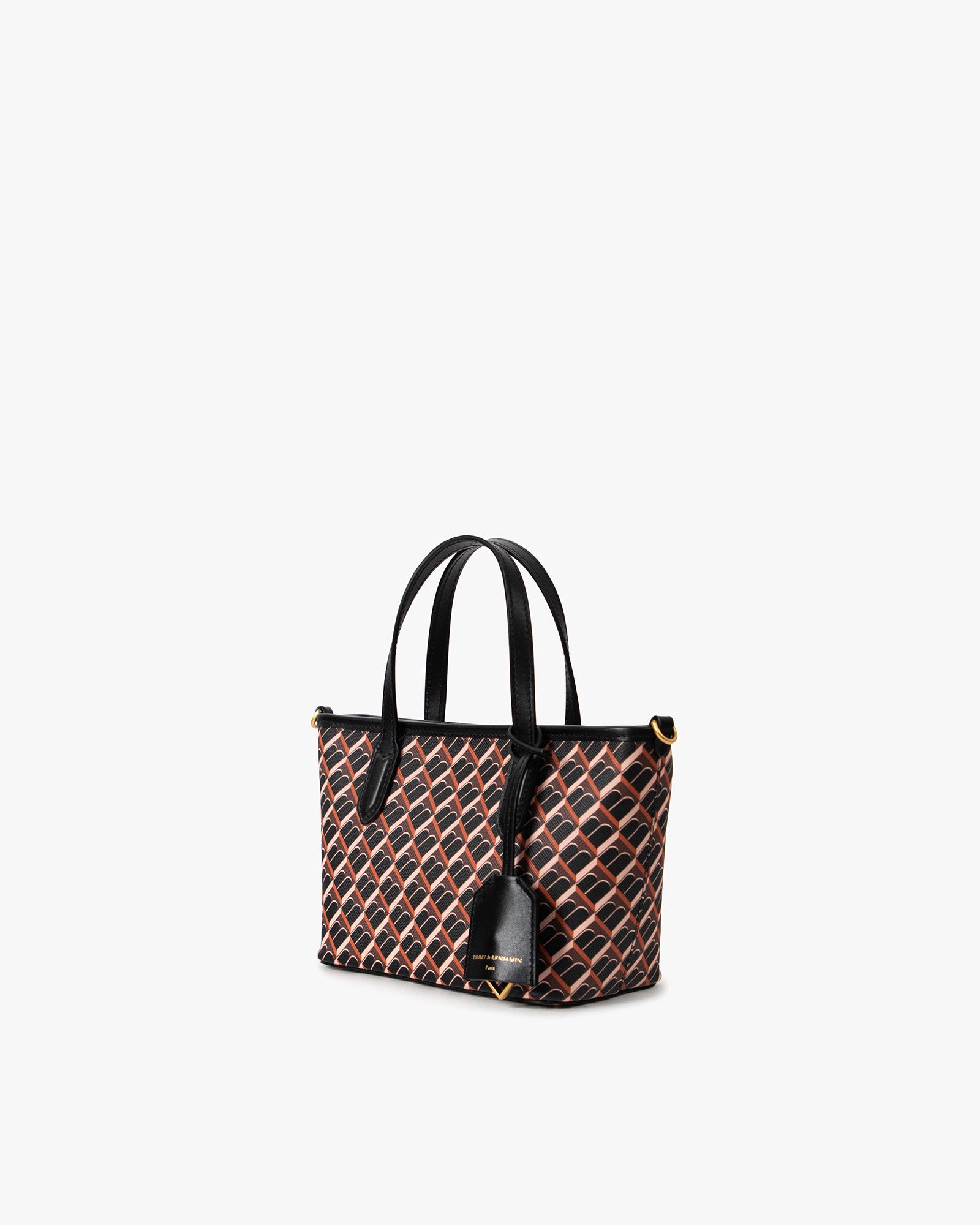 SHOPPER NANO - Brun et noir
