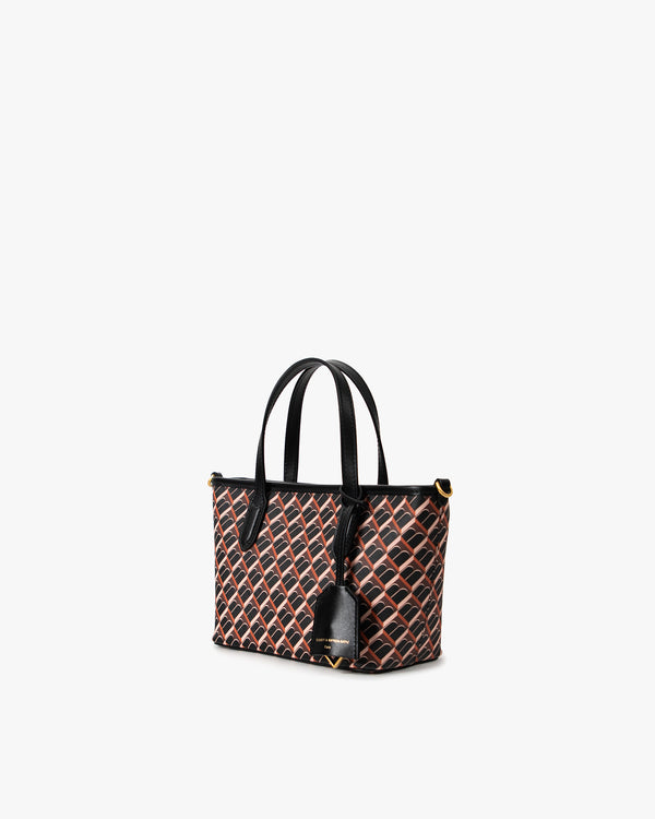 SHOPPER NANO - Brown and black
