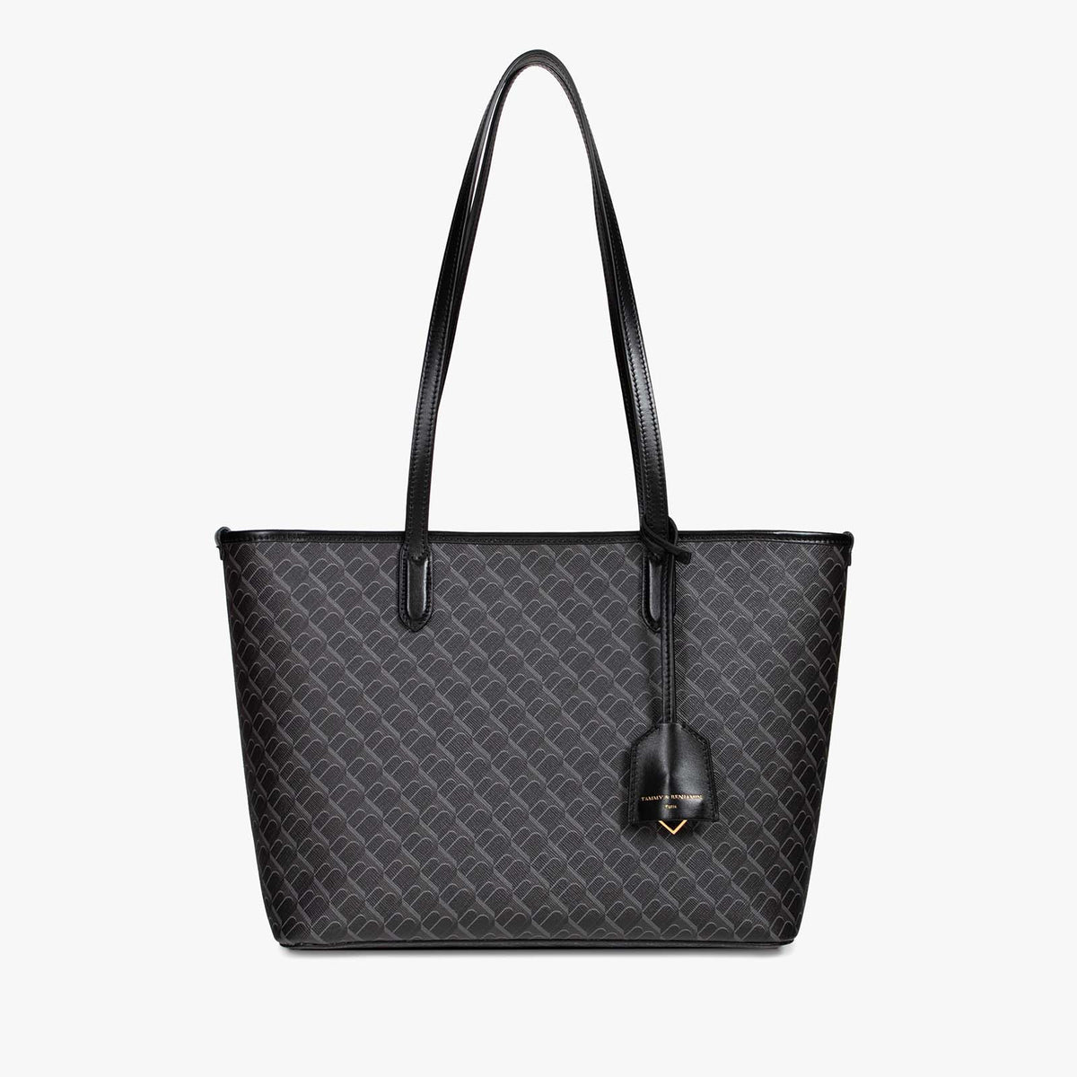TOTE MONOGRAM PM - Black