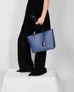 TOTE MONOGRAM PM - Bleu