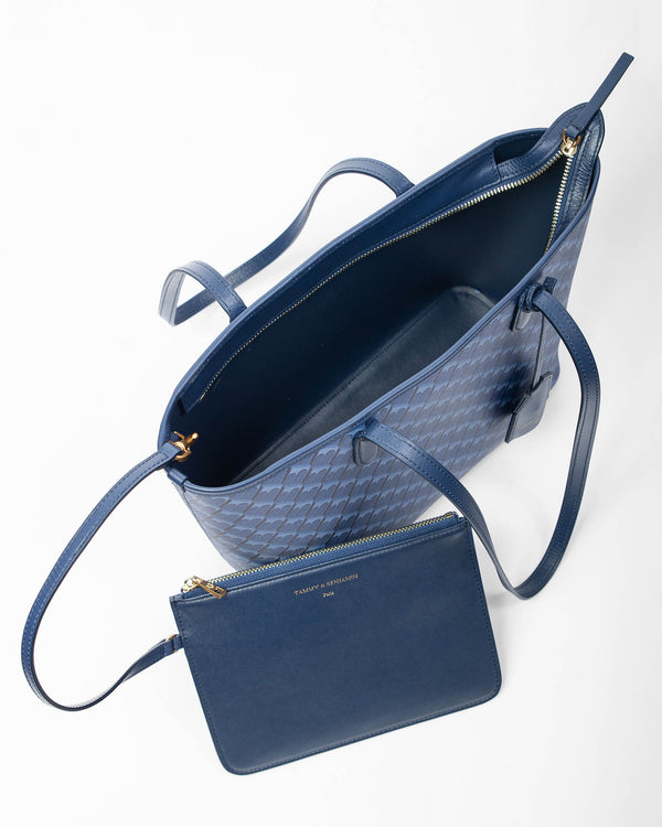 TOTE MONOGRAM PM - Bleu