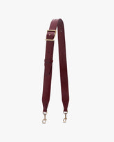 ADJUSTABLE STRAP - Burgundy naplak +40€