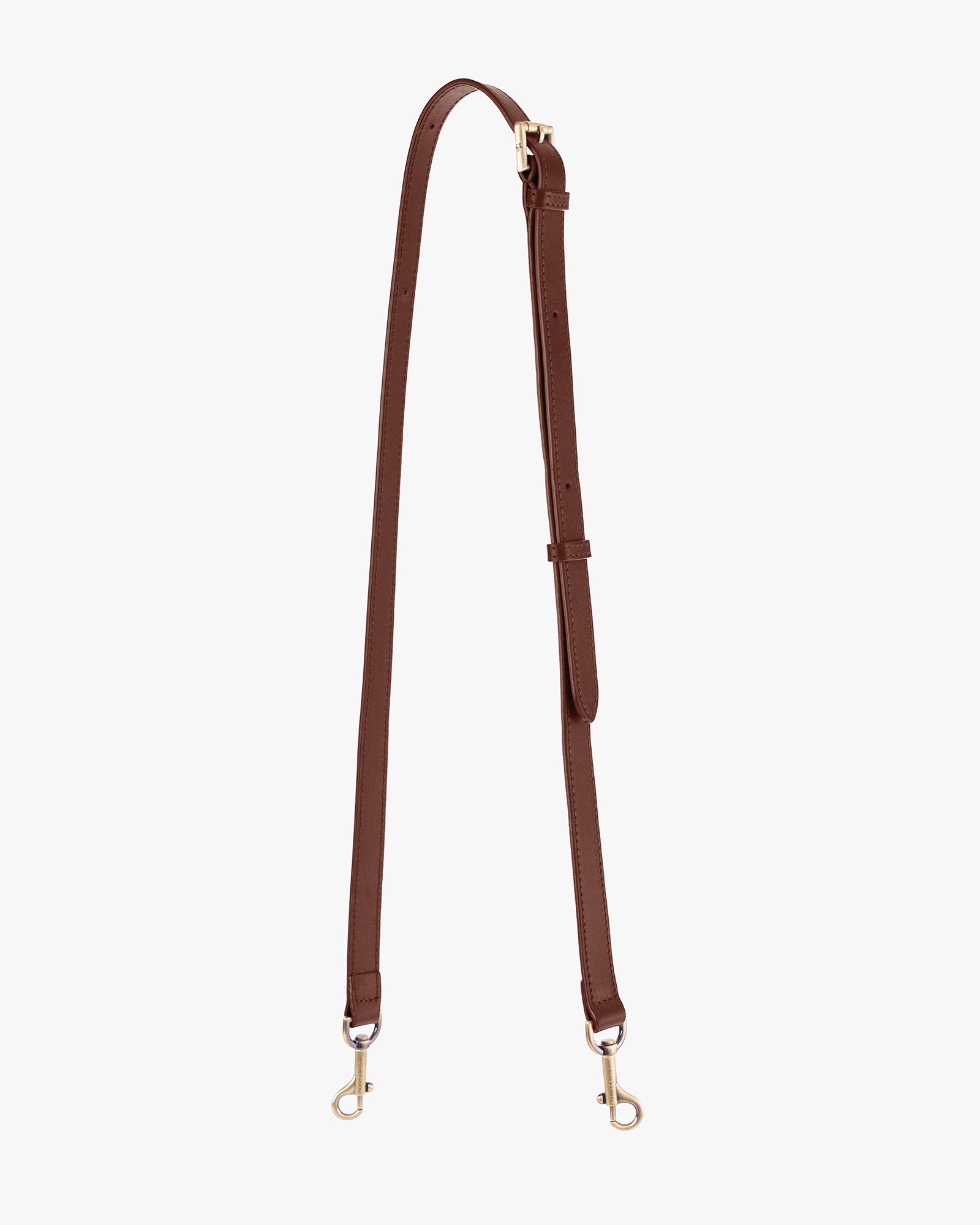 BANDOULIÈRE AJUSTABLE FINE - Brun