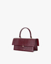 THEA - Burgundy - Lizard embossed