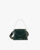 GABRIELLE - Vert embossé |upsale-option--chaine-40-cm-resine-transparente-1