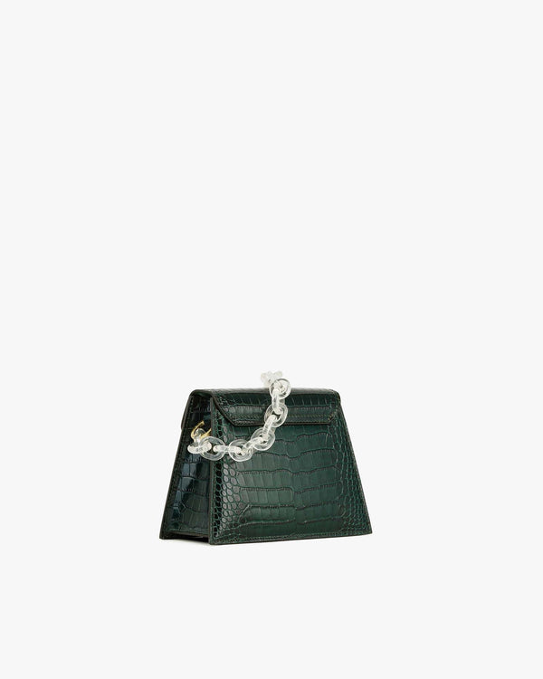 GABRIELLE - Green embossed