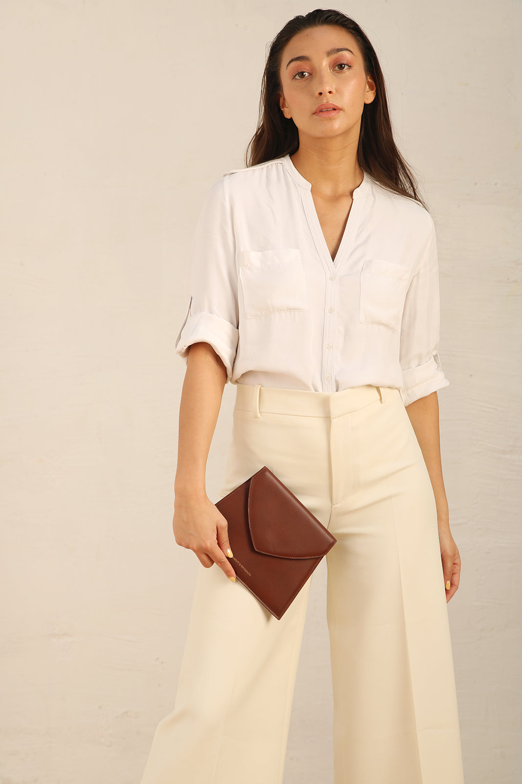 POCHETTE GABRIELLE - Brun - Archives