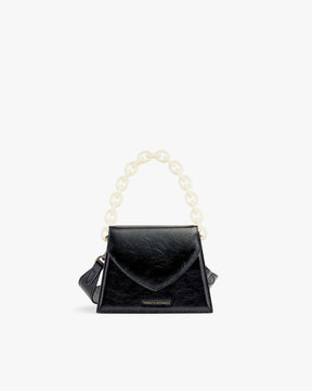 GABRIELLE - Noir naplak|upsale-option--chaine-40-cm-resine-ivoire-1