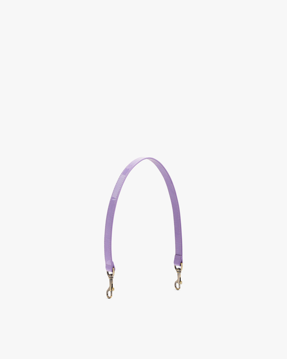 SHORT STRAP - Glossy lilac