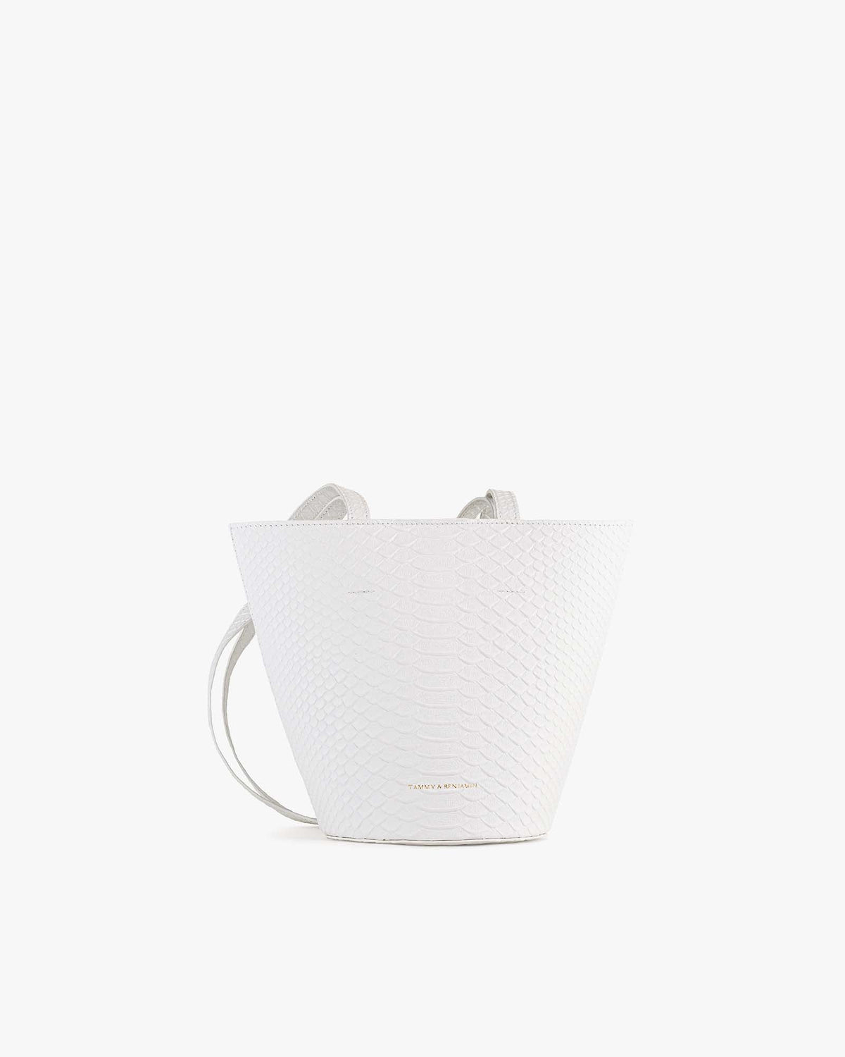 BUCKET - Blanc embossé