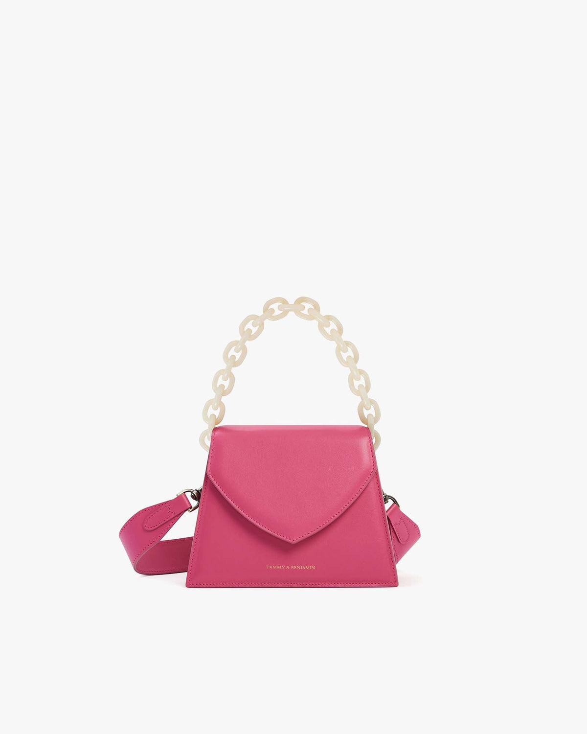 GABRIELLE - Fuchsia|upsale-option--chaine-40-cm-resine-ivoire-1