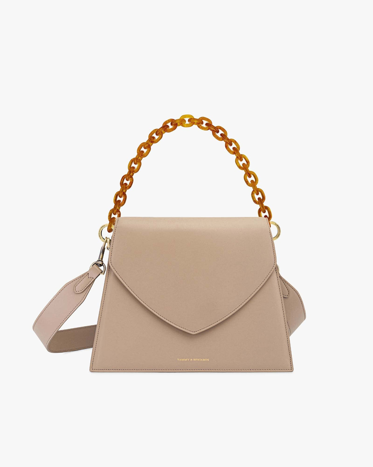 GABRIELLE XL - Beige|upsale-option--chaine-53-cm-resine-ambre-1