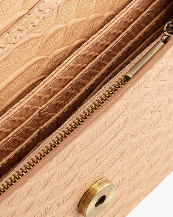INES l Peach embossed