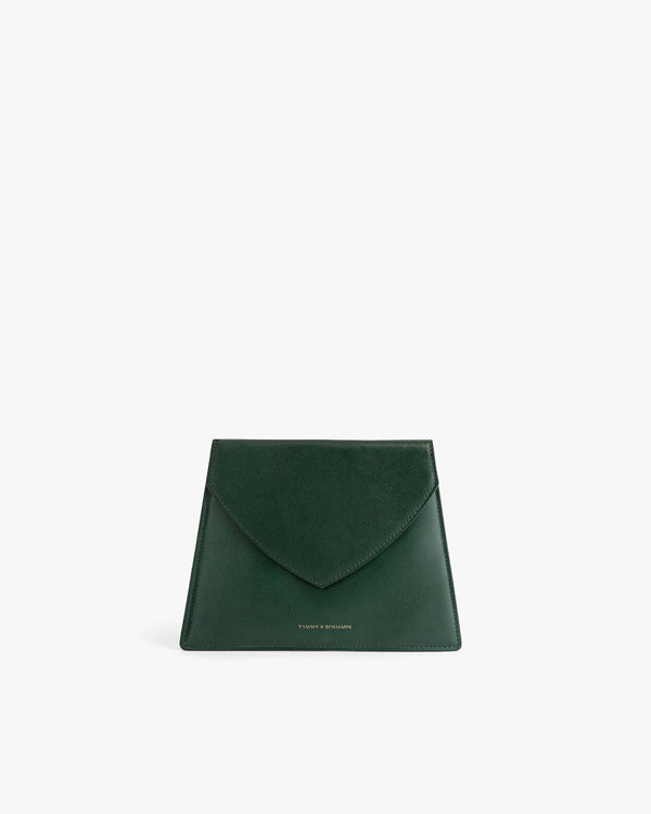 GABRIELLE POUCH - Emerald green