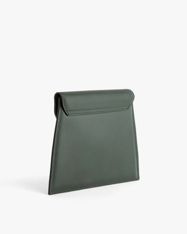 GABRIELLE POUCH - Emerald green