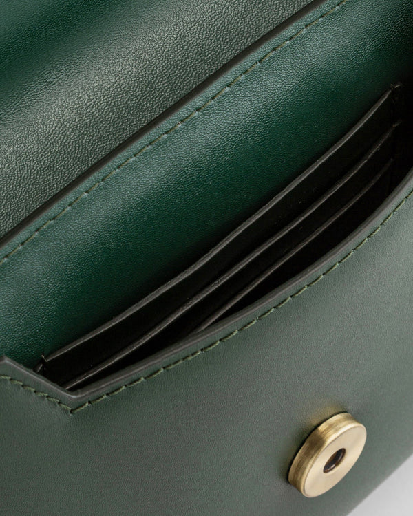 GABRIELLE POUCH - Emerald green